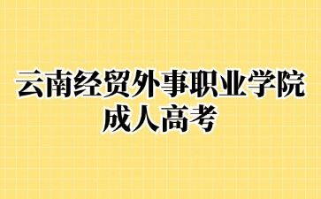 2024年云南經貿外事職業學院成人高考加分條件？